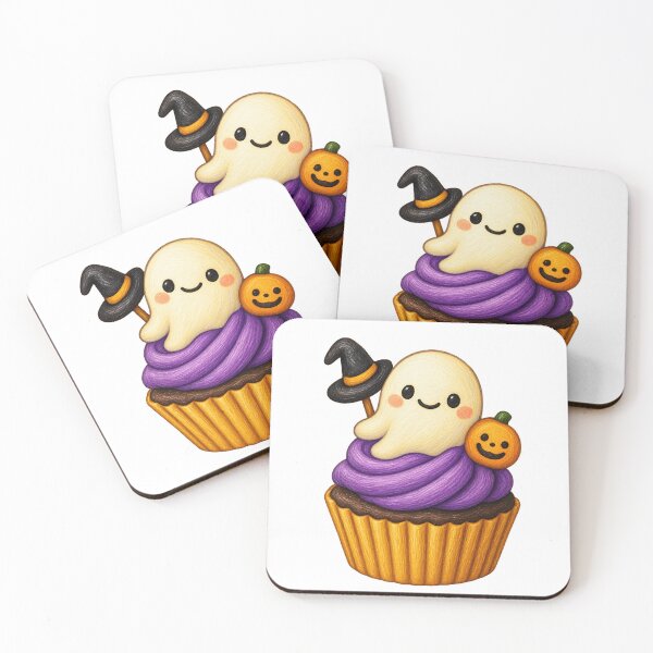 Item preview, Halloween Ghost Cupcake designed and sold by Whatever Works.
