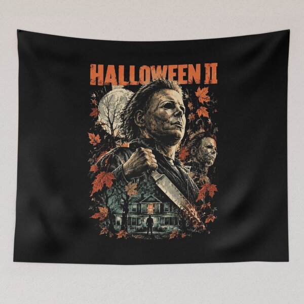 Item preview, Halloween II Horror Art designed and sold by barnetcraigt.