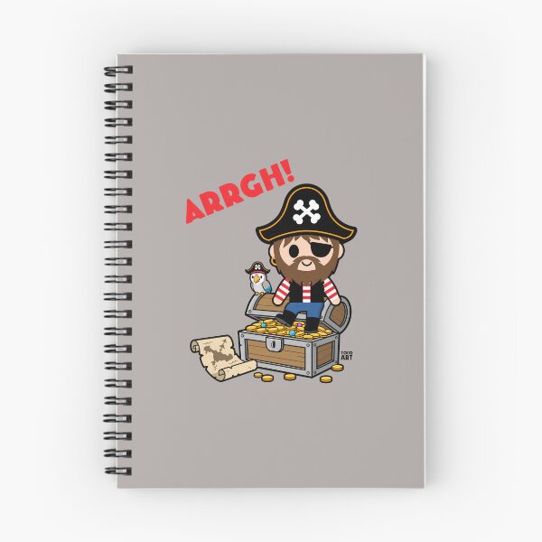 Item preview, Chibi Pirate with Eye Patch & ARRRGH!-52 designed and sold by BenjaminBylund.