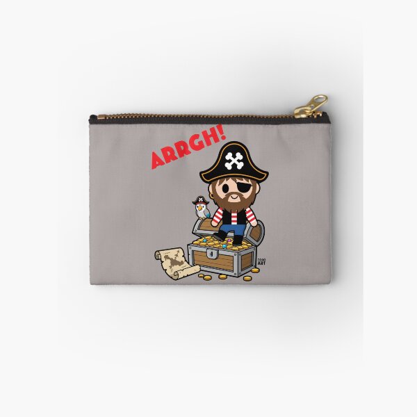 Item preview, Chibi Pirate with Eye Patch & ARRRGH!-52 designed and sold by BenjaminBylund.