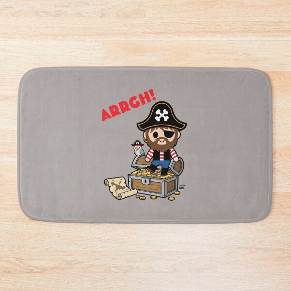 Item preview, Chibi Pirate with Eye Patch & ARRRGH!-52 designed and sold by BenjaminBylund.