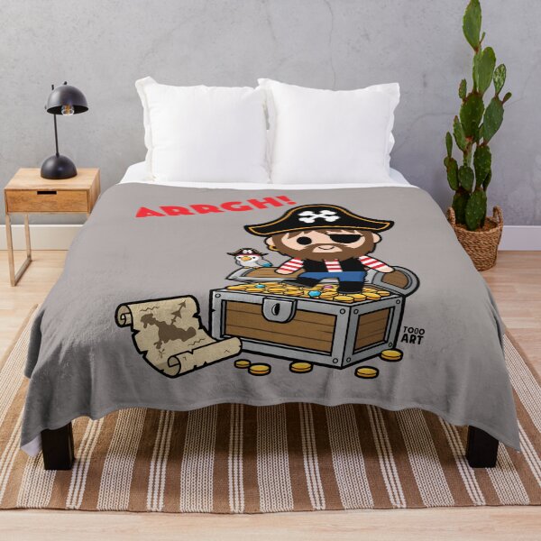 Item preview, Chibi Pirate with Eye Patch & ARRRGH!-52 designed and sold by BenjaminBylund.