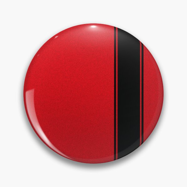 Item preview, Racing Stripe - Black on Demon Red designed and sold by ubiquitoid.