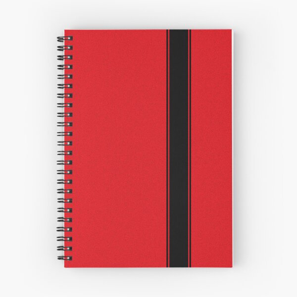 Item preview, Racing Stripe - Black on Demon Red designed and sold by ubiquitoid.