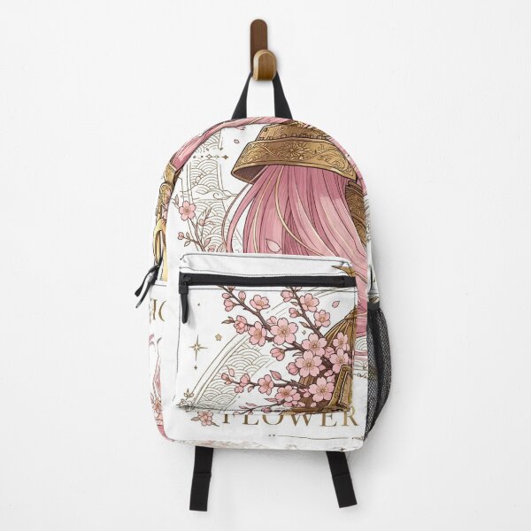 Item preview, Flower But Blade - Pink Hair Samurai Girl Cherry Blossom Anime Aesthetic designed and sold by zwnexura.