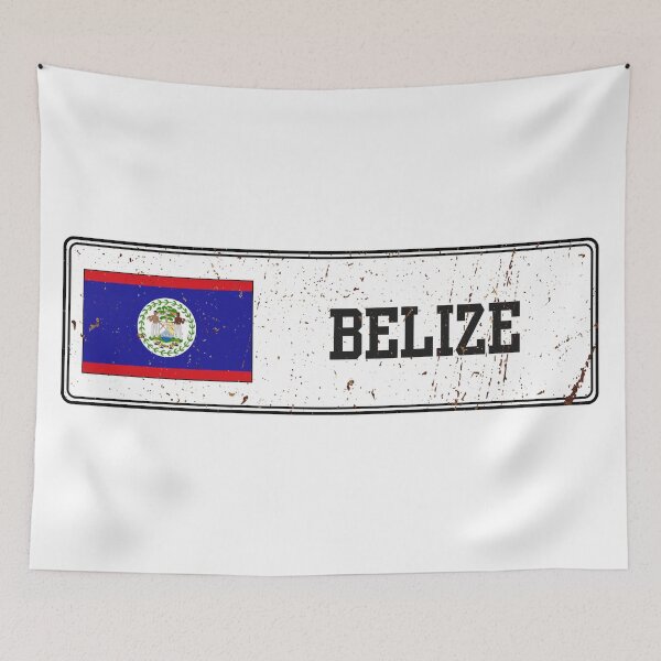 Item preview, Belize Flag  designed and sold by jeshands.