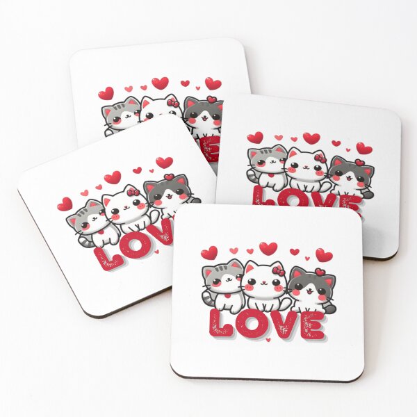 Item preview, Cat Love – Cute Cat Lover T-Shirt designed and sold by Cool Tee World .