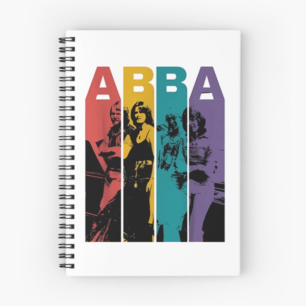 Item preview, ABBA Four Color Retro Portrait Design designed and sold by Scarlettand.