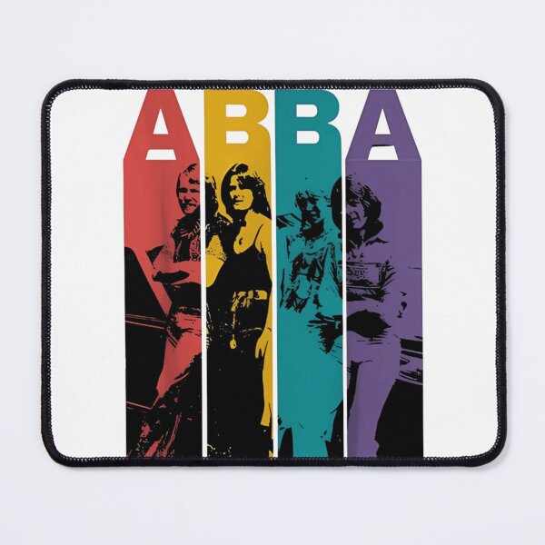 Item preview, ABBA Four Color Retro Portrait Design designed and sold by Scarlettand.