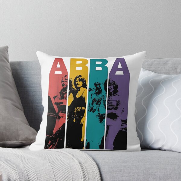 Item preview, ABBA Four Color Retro Portrait Design designed and sold by Scarlettand.