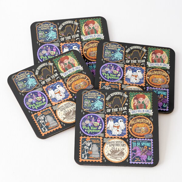 Item preview, Halloweentown Stamps  designed and sold by chasenurbyst.