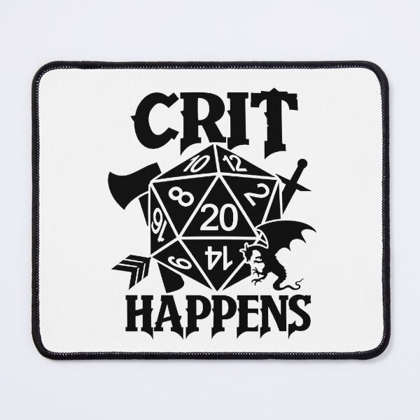 Item preview, Crit Happens Dnd designed and sold by Gamify Store.