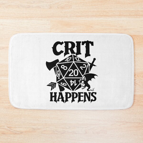 Item preview, Crit Happens Dnd designed and sold by Gamify Store.