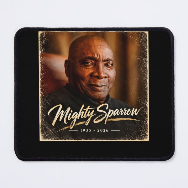 Item preview, Slinger Francisco The Mighty Sparrow tribute designed and sold by DogWorldArt.