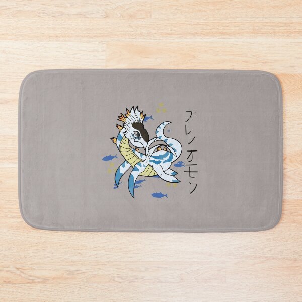 Item preview, Chibi Plesiomon Sea Monster Japanese Text T-Shirt-37 designed and sold by BenjaminBylund.