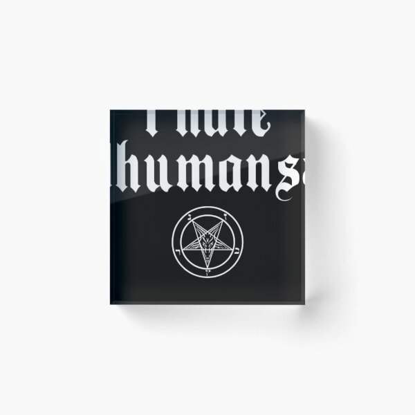 Item preview, I Hate Humans designed and sold by Monfichers.