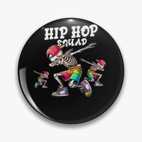 Item preview, Funny Hip Hop Squad Dabbing Skeletons Art designed and sold by SusanKohl.