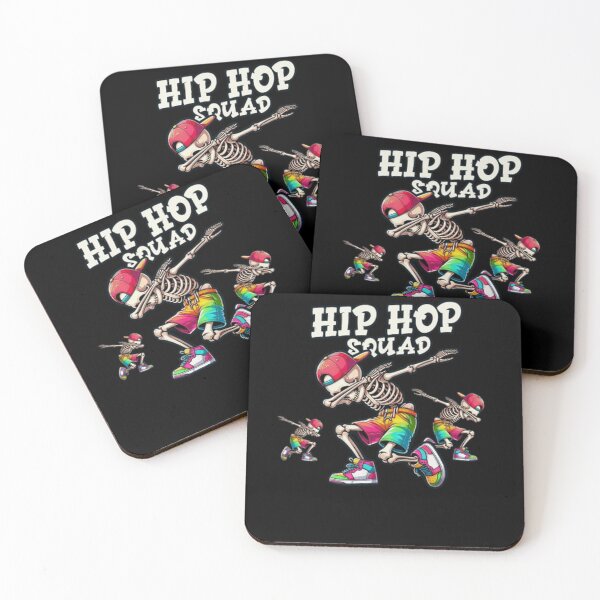 Item preview, Funny Hip Hop Squad Dabbing Skeletons Art designed and sold by SusanKohl.