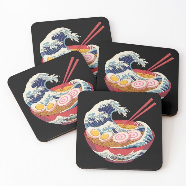 Item preview, Great Wave Ramen Bowl – Japanese Ukiyo-e Noodle Art Design designed and sold by LoFizzy.