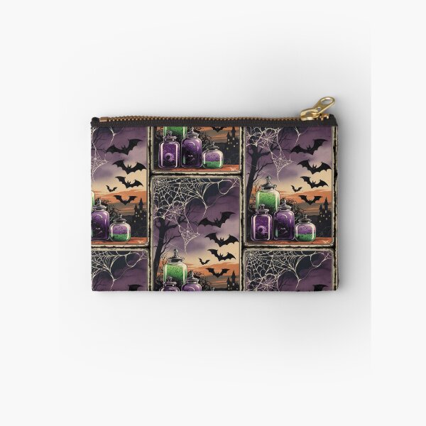 Item preview, Gothic Halloween Apothecary Bats Spider Web designed and sold by BriSher.