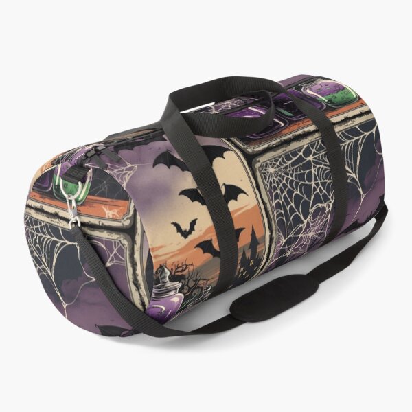 Item preview, Gothic Halloween Apothecary Bats Spider Web designed and sold by BriSher.