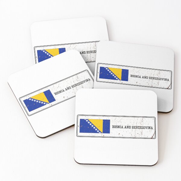 Item preview, Bosnia and Herzegovina Flag  designed and sold by jeshands.