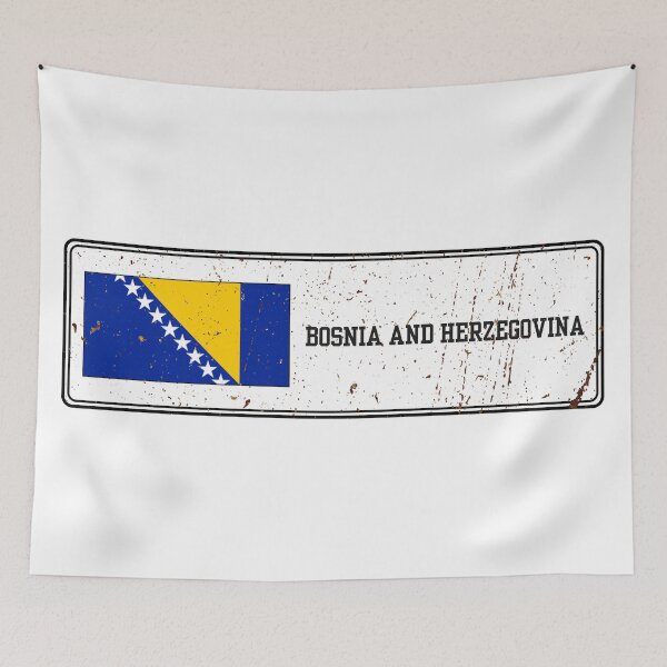 Item preview, Bosnia and Herzegovina Flag  designed and sold by jeshands.