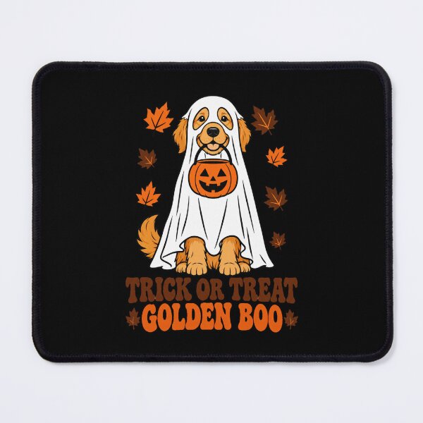 Item preview, Trick Or Treat Golden Boo Funny Dog Halloween Shirt designed and sold by digital.stickerperso.com.