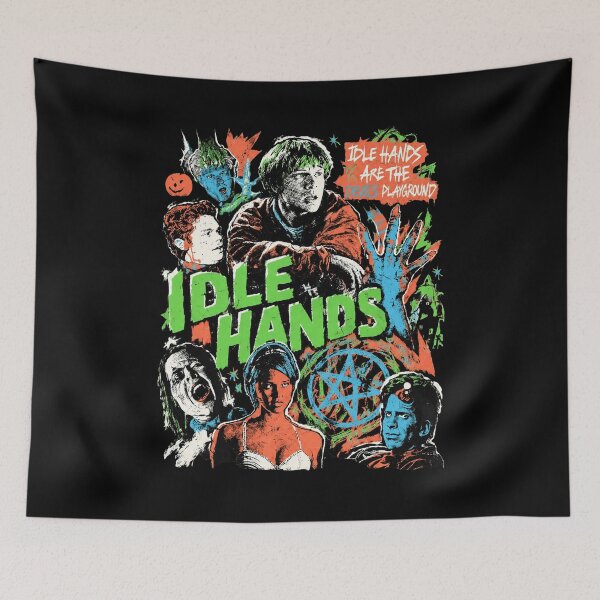 Item preview, Idle Hands Retro Horror designed and sold by barnetcraigt.