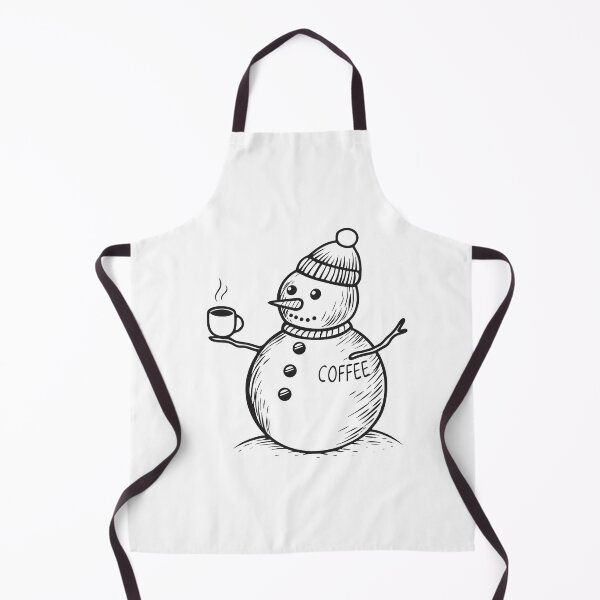 Item preview, Snowman with Coffee Funny Winter Gift 2 designed and sold by OneLine Studio.