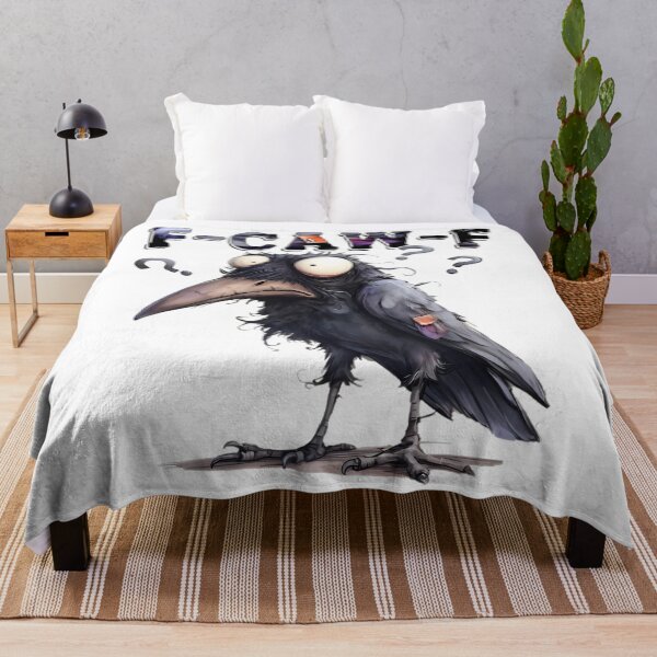 Item preview, Funny F-Caw-F Crow designed and sold by EruvynStudiose.