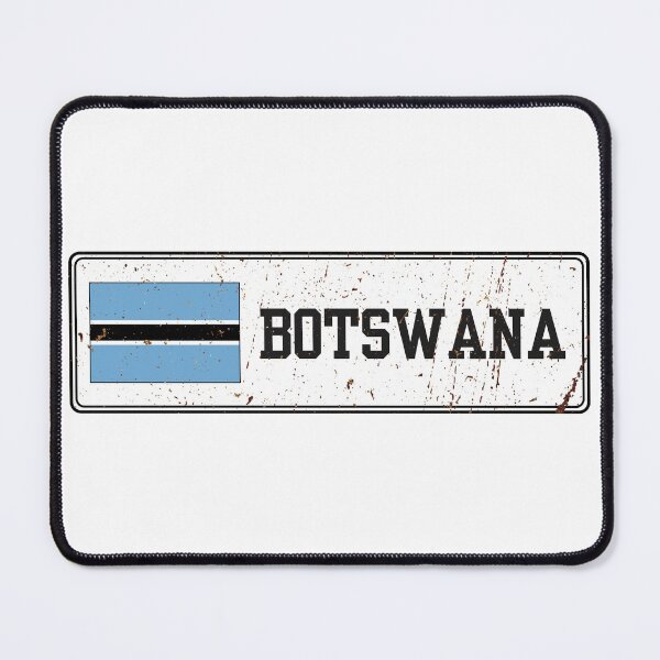 Item preview, Bostwana Flag designed and sold by jeshands.