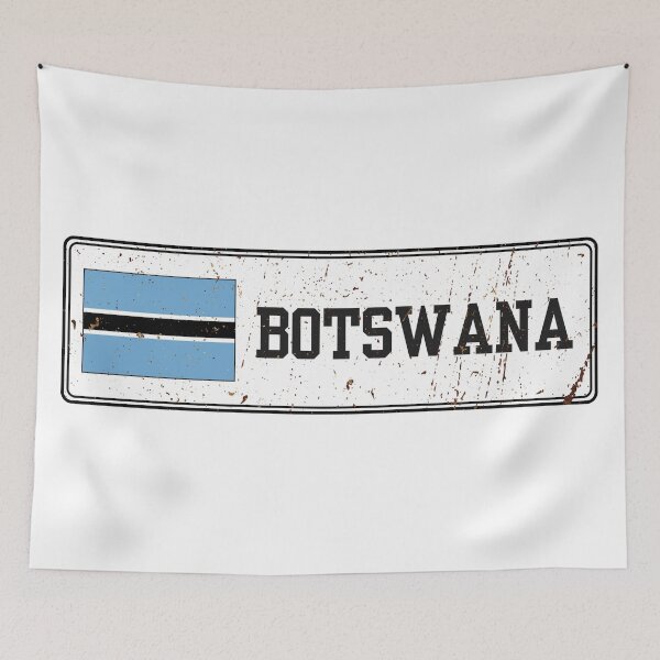 Item preview, Bostwana Flag  designed and sold by jeshands.