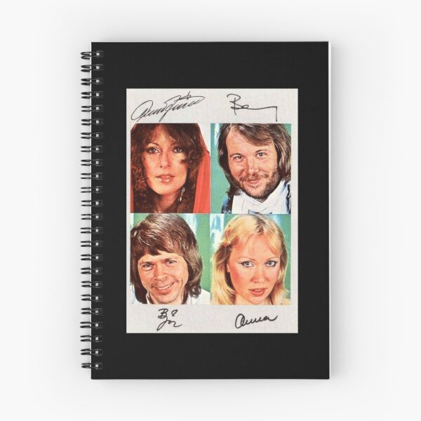 Item preview, ABBA Signed Vintage Portrait Collage Design designed and sold by Scarlettand.