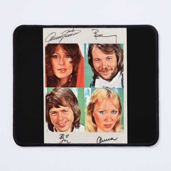 Item preview, ABBA Signed Vintage Portrait Collage Design designed and sold by Scarlettand.