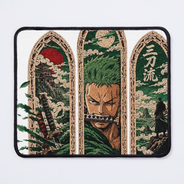 Item preview, Zoro Santoryu Triptych Poster designed and sold by Dlvznbm.