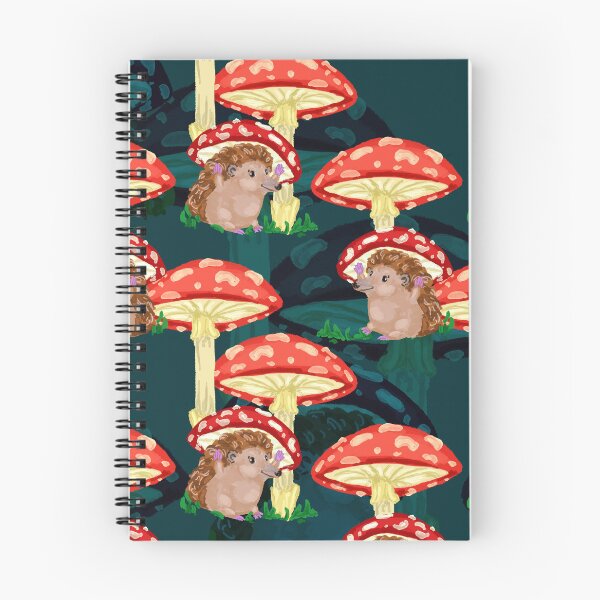 Item preview, Hedgehogs and Toadstools Pattern designed and sold by Antiope33.