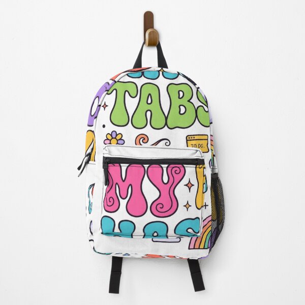Item preview, My Brain Has 100 Tabs Open - Funny ADHD Anxiety Retro Groovy Design designed and sold by zwnexura.