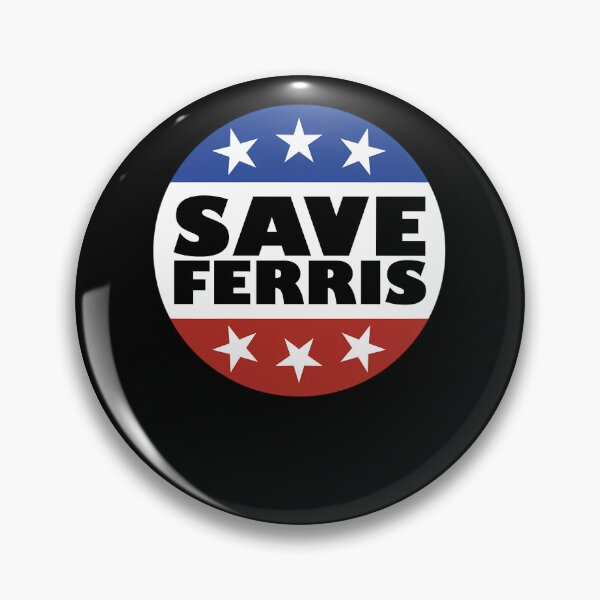 Item preview, Save-Ferris-Badge-T-Shirt designed and sold by luonguidas.