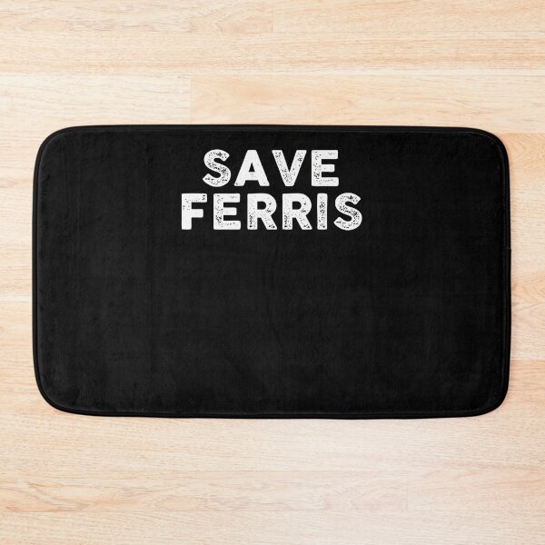 Item preview, Save-Ferris---White-T-Shirt designed and sold by gippleafsi.