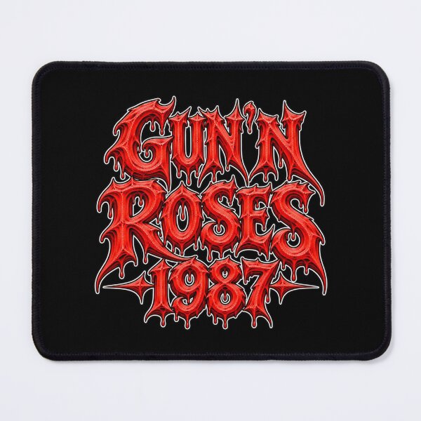Item preview, Guns N' Roses 1987 Red Gothic Rock designed and sold by TripleFour444.