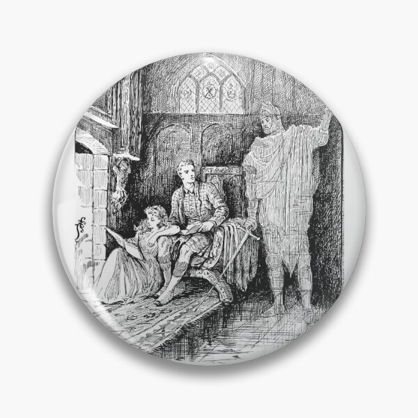 Item preview, Vintage Ghost of Erminstein Dark Art Engraving Plate 2 designed and sold by Antique Science Press.