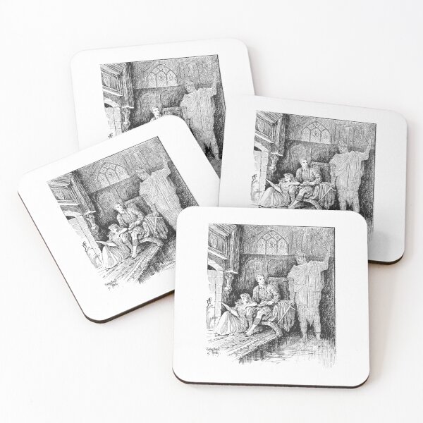 Item preview, Vintage Ghost of Erminstein Dark Art Engraving Plate 2 designed and sold by Antique Science Press.