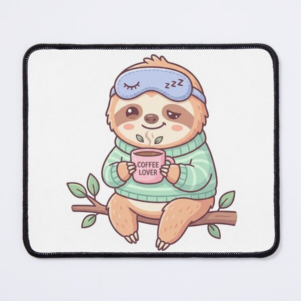 Item preview, Currently Out Of Order - Funny Tired Sloth Sticker designed and sold by ravyin.