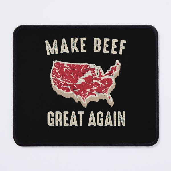 Item preview, Funny Meat Pattern US Map Beef Slogan Graphic designed and sold by SusanKohl.