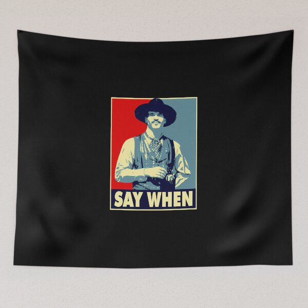 Item preview, Say-When-T-Shirt designed and sold by gippleafsi.