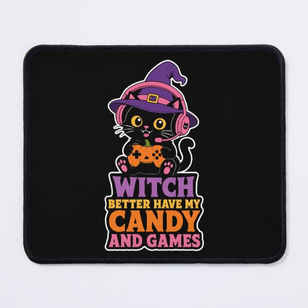 Item preview, Witch Better Have My Candy And Games Cat Halloween Shirt designed and sold by digital.stickerperso.com.