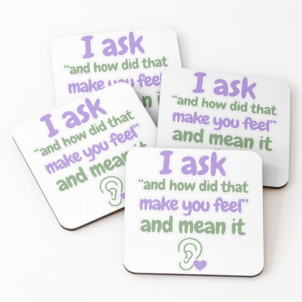 Item preview, How Did That Make You Feel Pastel Sticker designed and sold by MindfulMischief.