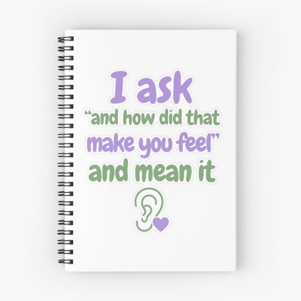 Item preview, How Did That Make You Feel Pastel Sticker designed and sold by MindfulMischief.