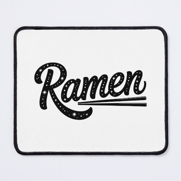 Item preview, Ramen – Celestial Script Lettering With Chopsticks Noodle Design designed and sold by LoFizzy.